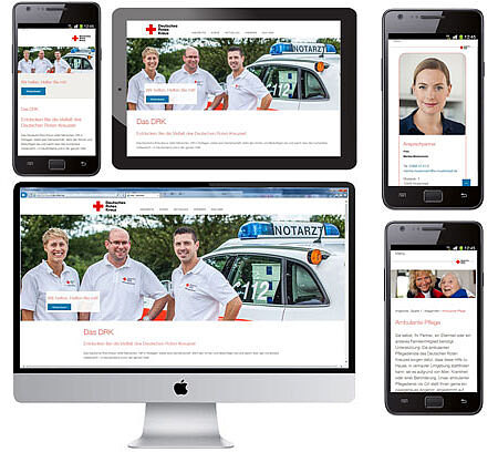 DRK-Mustervorlagen in TYPO3 Version 12.4